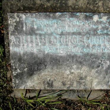 COOPER William George -1933