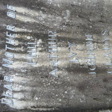 COHEN Gladys Elizabeth -1974 :: SELBY Johanna Magdalena -1967