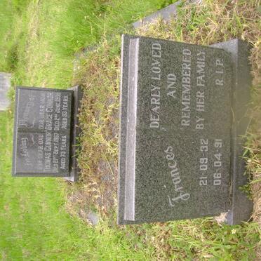 CONNOR Thomas -1967 &amp; Grace -1995 :: MASON Frances Brendan 1932-1991