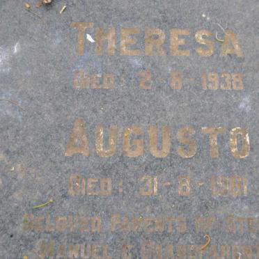 CORREA Augusto -1961 &amp; Theresa -1938 :: CORREA Manuel 1930-1990