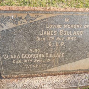 COLLARD James -1947 &amp; Clara Georgina -1957 :: COLLARD James Alfred 1924-1926