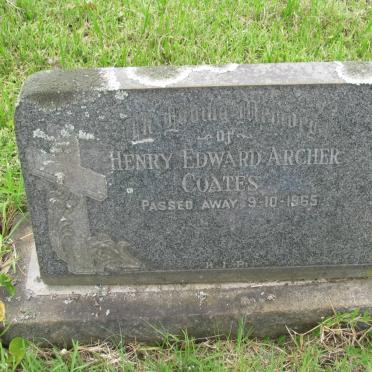 COATES Henry Edward Archer -1965