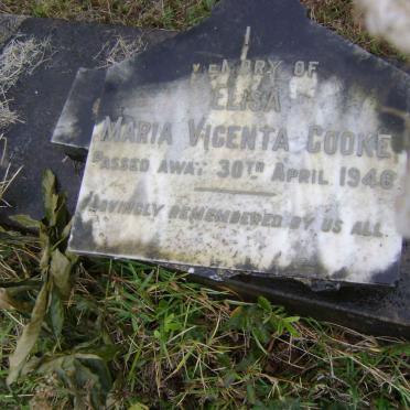 COOKE Elisa Maria Vigenta -1946