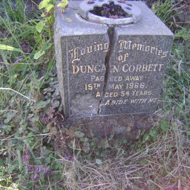 CORBETT Duncan -1966