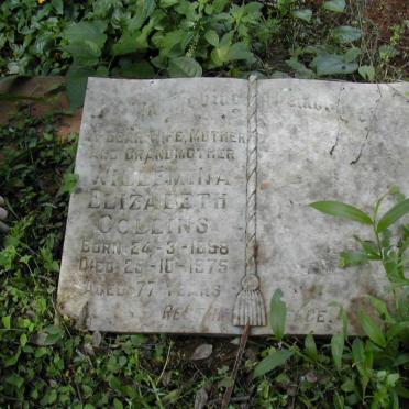 COLLINS Wilhelmina Elizabeth 1898-1975