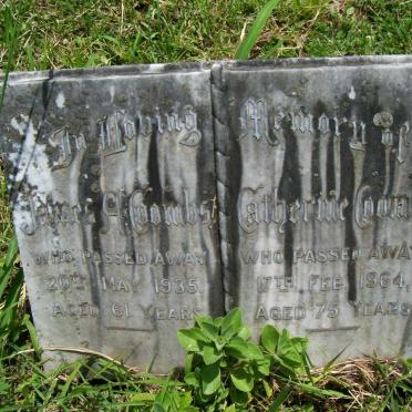 COOMBS James A. -1935 &amp; Catherine -1964