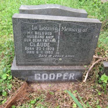 COOPER Claude 1929-1980