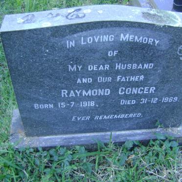 CONCER Raymond 1918-1969 :: FOORD Hubert Peace 1933-1997