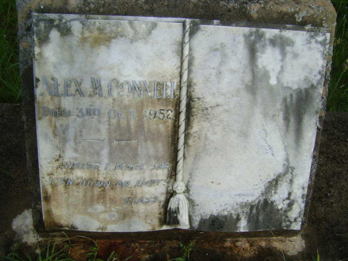 CONNELL Alex M. -1952