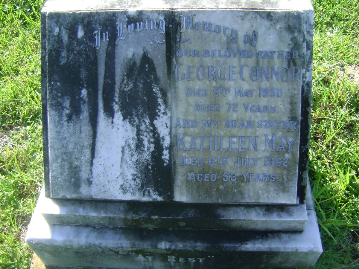 CONNOR George -1950 :: CONNOR Kathleen May -1962