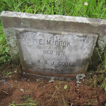 COOK Rubin Bernardus Johnstone -1978 &amp; Eva Magdelena -1972