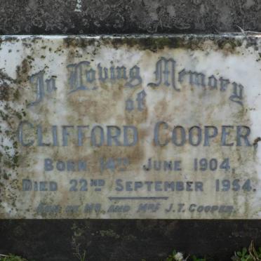 COOPER Clifford 1904-1954