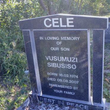 CELE Vusumuzi Sibusiso 1974-2007