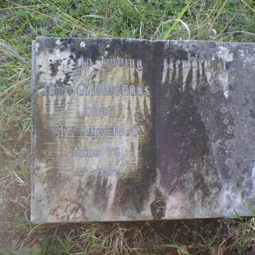 CAIRNCROSS John -1950