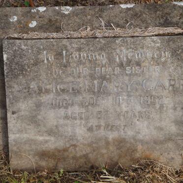 CARR Alice Mary -1962