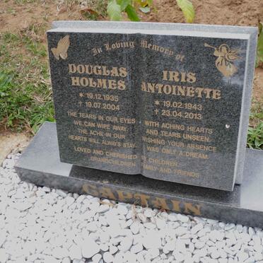 CAPTAIN Douglas Holmes 1935-2004 &amp; Iris Antoinette 1943-2013