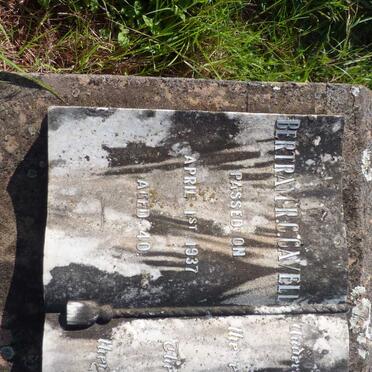 CAVELL Bertram R.C. -1937