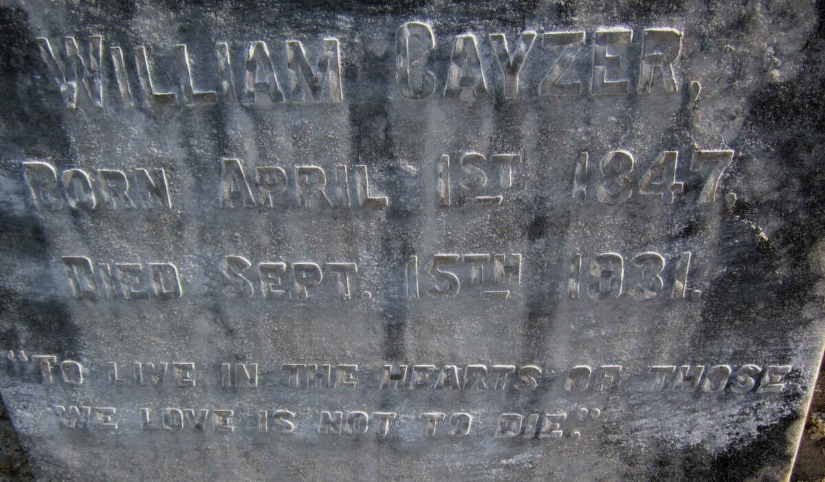 CAYZER William 1847-1931