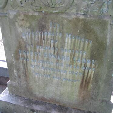 CADBY Ernest Edward -1920