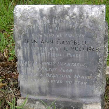 CAMPBELL Jean Ann -1946