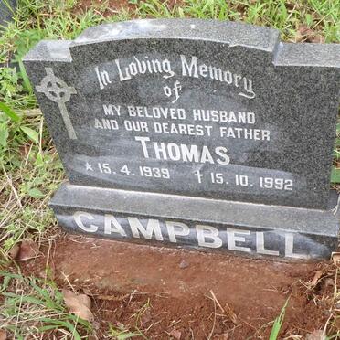CAMPBELL Thomas 1939-1992