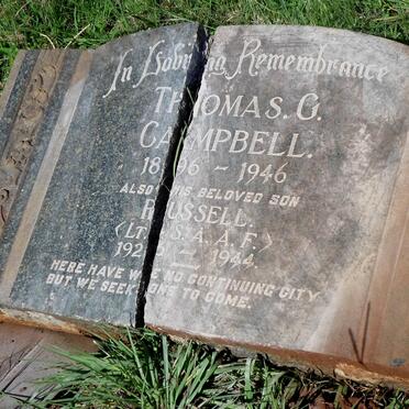 CAMPBELL Thomas G. 1896-1946 :: CAMPBELL Russell 1926-1944