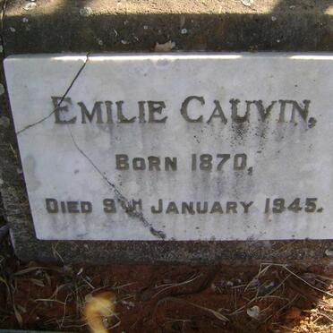 CAUVIN Emilie 1870-1945