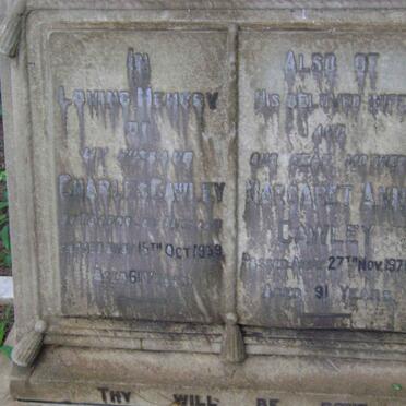 CAWLEY Charles -1939 &amp; Margaret Ann -1971