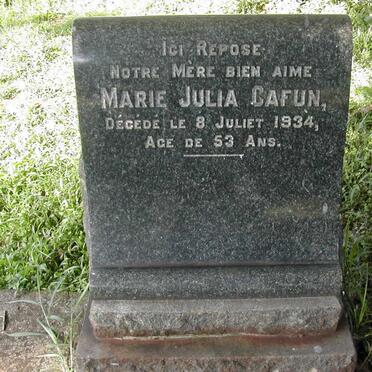 CAFUN Marie Julia -1934