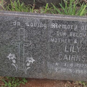 CAIRNS Lily 1925-1988