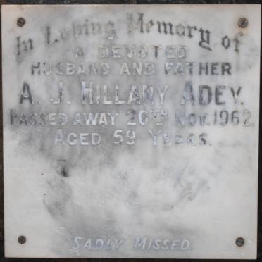 ADEY A.J. Hillary -1962