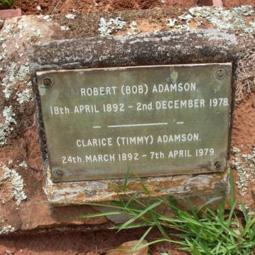 ADAMSON Robert 1892-1978 &amp; Clarice 1892-1979