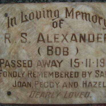 ALEXANDER R.S. -1980