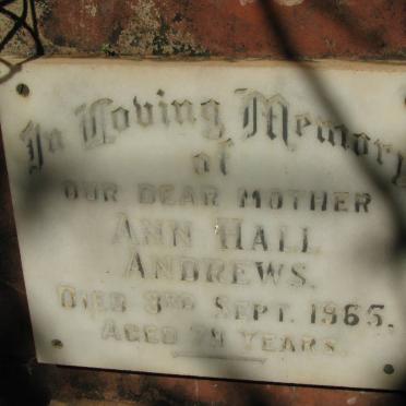 ANDREWS Ann Hall -1965