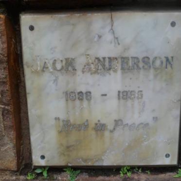 ANDERSON Jack 1898-1955