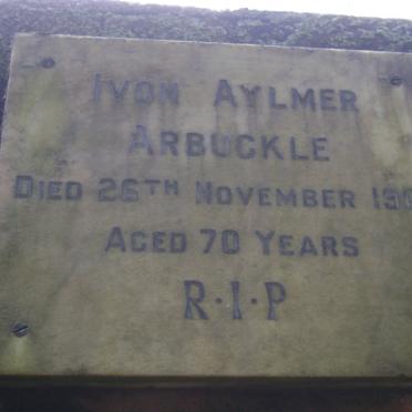 ARBUCKLE Ivon Aylmer -1961