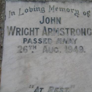 ARMSTRONG John Wright -1949