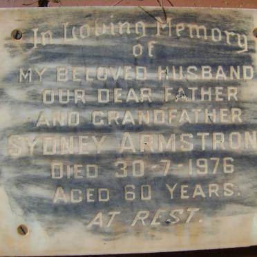 ARMSTRONG Sydney -1976