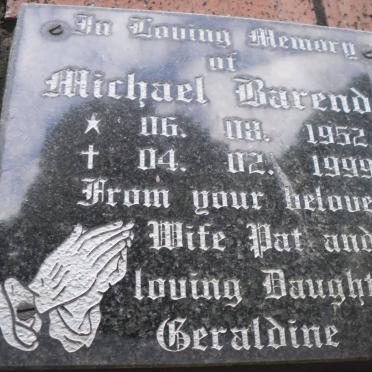 BARENDS Michael 1952-1999