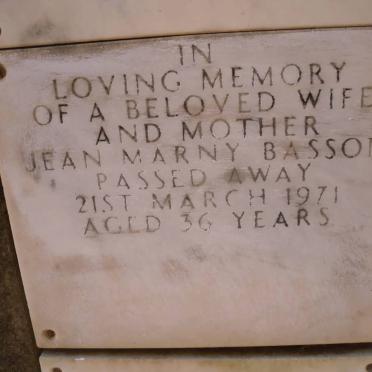 BASSON Jean Marny -1971