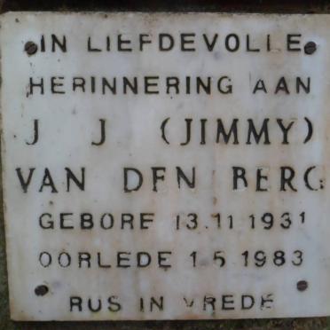 BERG J.J., van den 1931-1983