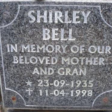 BELL Shirley 1935-1998
