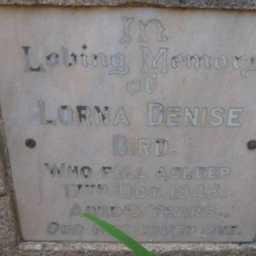 BIRD Lorna Denise -1943