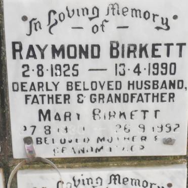 BIRKETT Raymond 1925-1990 &amp; Mary 1930-1992