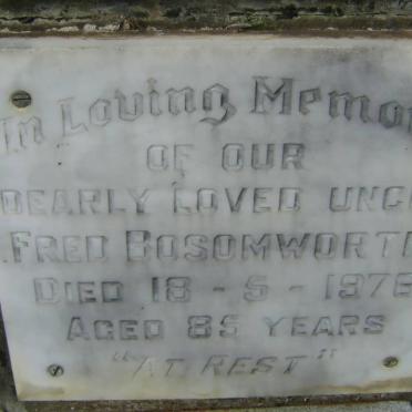 BOSOMWORTH Fred -1976