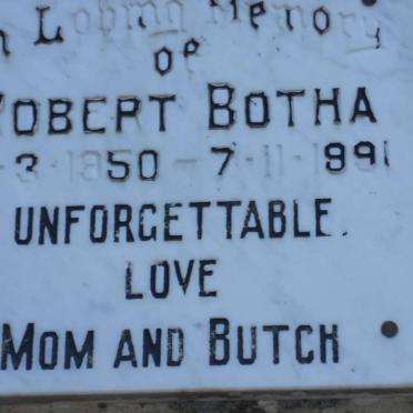 BOTHA Robert 1950-1991