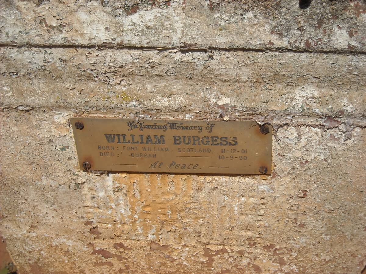 BURGESS William 1901-1990