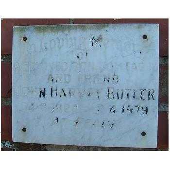 BUTLER John Harvey 1922-1979