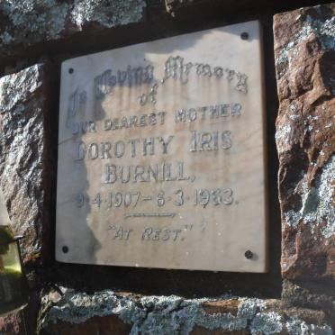 BURNILL Dorothy Iris 1907-1963