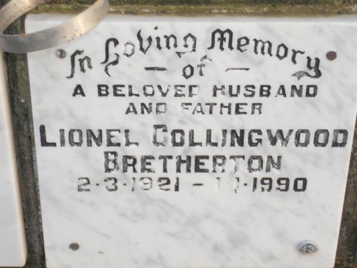 BRETHERTON Lionel Collingwood 1921-1990